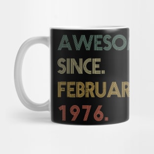 Awesome Since February 1976 Mug